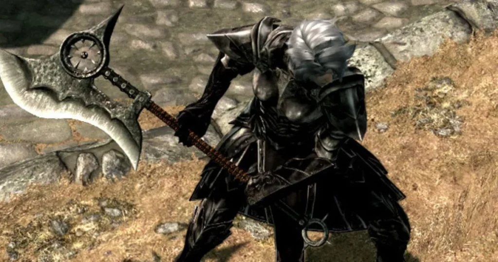 two handed weapons